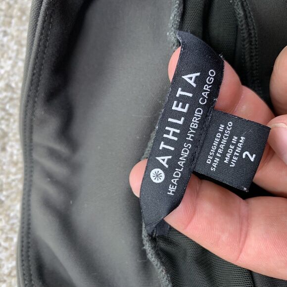 Athleta Headlands Hybrid Cargo Pants Size 2 Walking 26" Inseam Ladies G27 - Picture 3 of 7